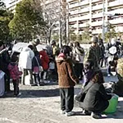 震災での水の確保